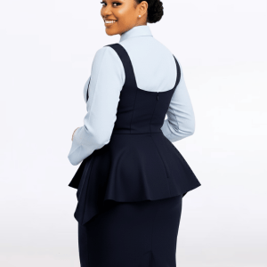Pinafore Vest, Shirt & Skirt Set - Image 7