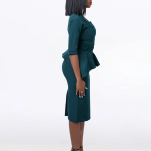 Ells Dress with Peplum Set - Image 5